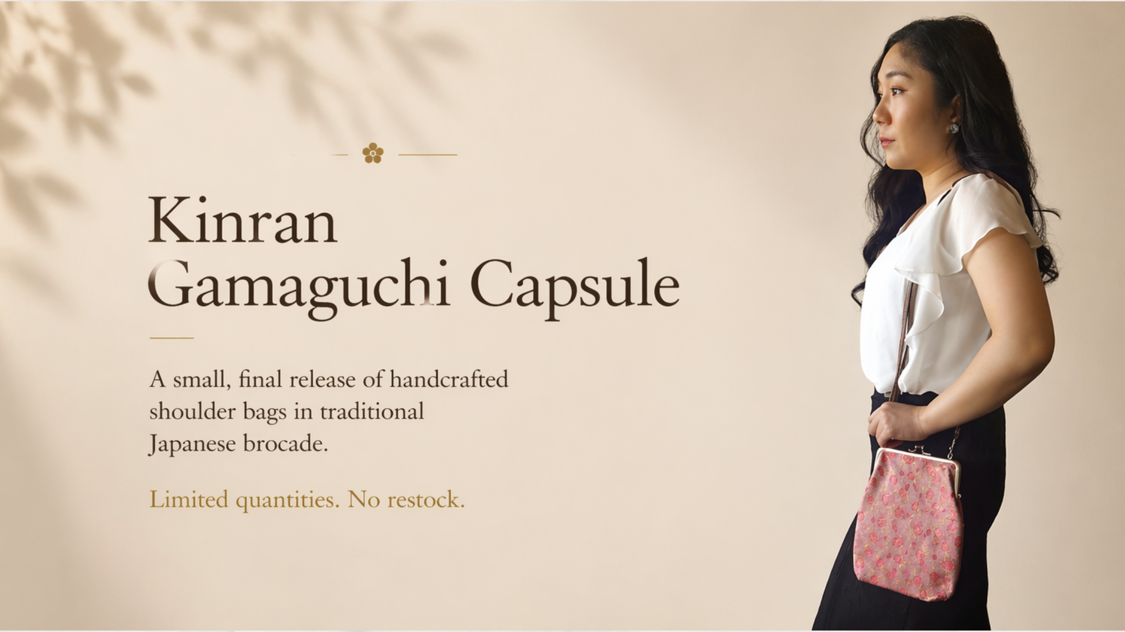Kinran Gamaguchi Capsule: A Small Release of Kyoto Craftsmanship
