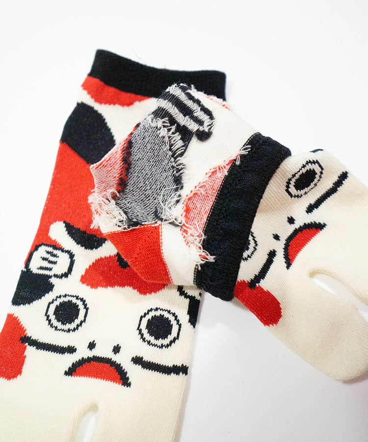 Japanese Koi Fish Tabi Socks – Artisan-Made Ankle Split-Toe Socks | Nishiki Koi Design | Made in Japan