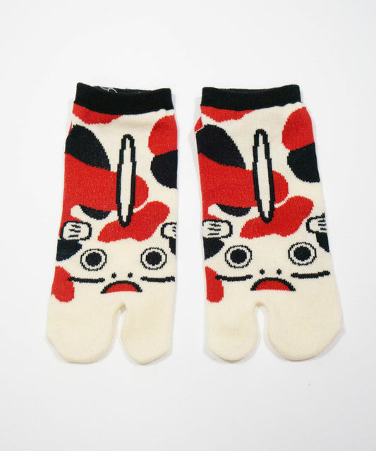 Japanese Koi Fish Tabi Socks – Artisan-Made Ankle Split-Toe Socks | Nishiki Koi Design | Made in Japan