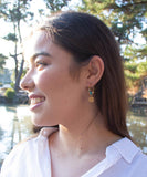 Rhombus Japanese Earrings