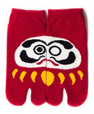 Red Daruma Tabi Socks / High Quality Geta Socks