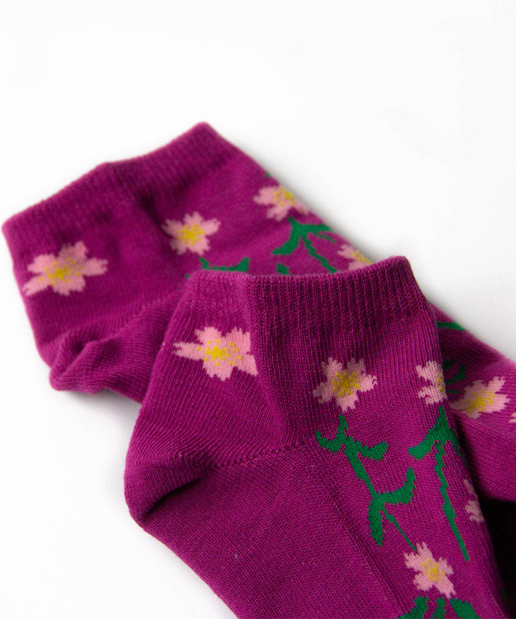 Shidare Zakura Tabi Socks / High Quality Geta Ankle Socks