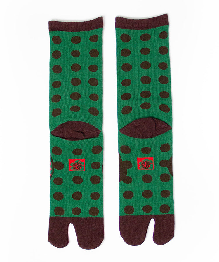 Hyottoko & Okame Tabi Socks / High Quality Geta Socks