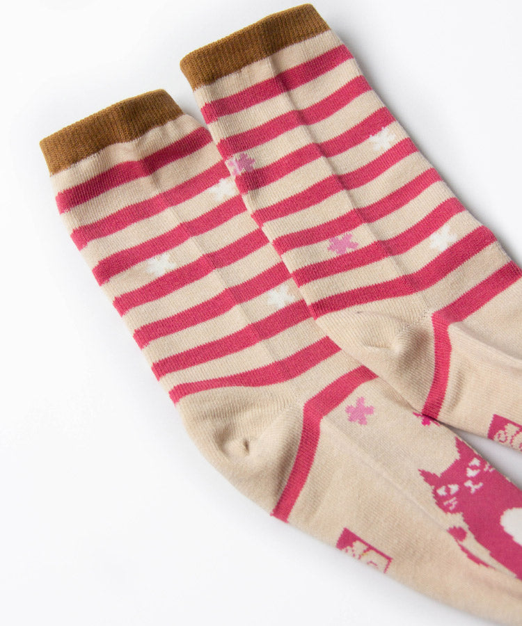 Sakura & Cats Tabi Socks / High Quality Geta Socks