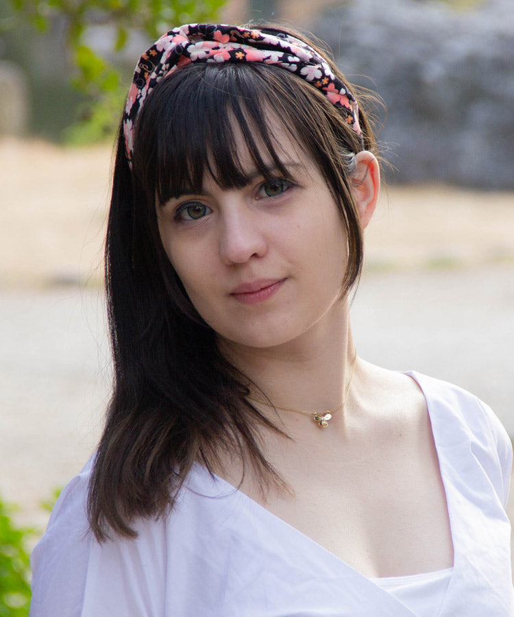 kimono fabric headband