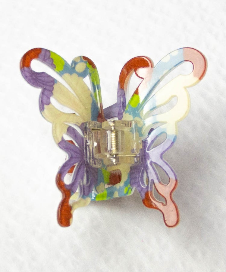 Butterfly Japanese Hair Clip, Purple
