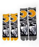 Dokuro Skeletton Tabi Socks / High Quality Japanese Socks