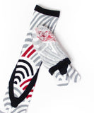 White & Gray Tabi Socks / High Quality Geta Socks