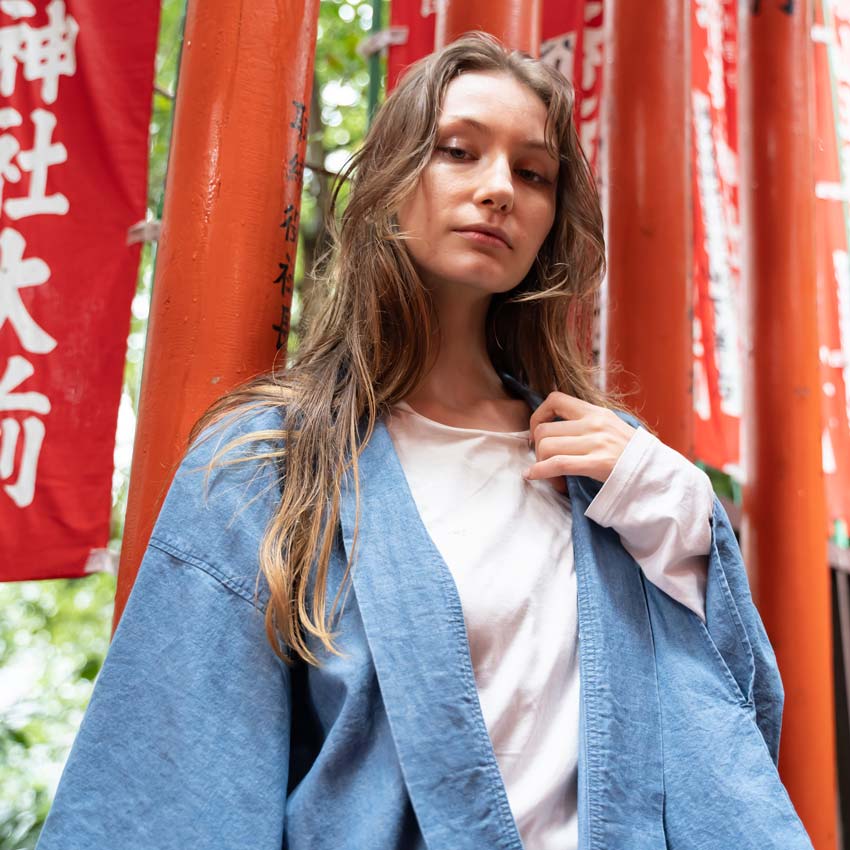 Haori Denim Jacket