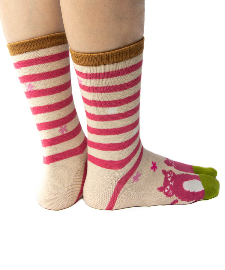 Sakura & Cats Tabi Socks / High Quality Geta Socks