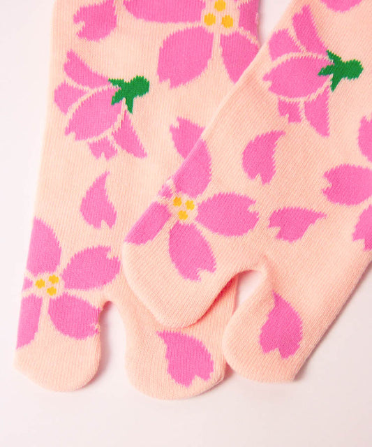 Sakura Tabi Socks / High Quality Cherry Blossom Geta Socks