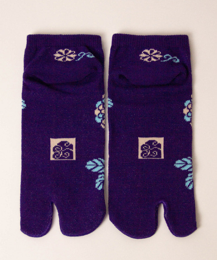 Retro Flower Ankle Tabi Socks / High Quality Geta Socks
