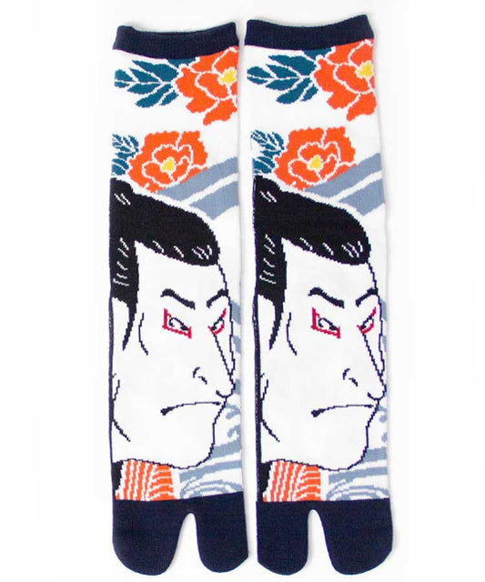 Navy Kabuki Tabi Socks / High Quality Geta Socks