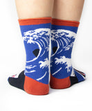 Orange Kujira Tabi Socks / High Quality Geta Socks (Size 36-39)